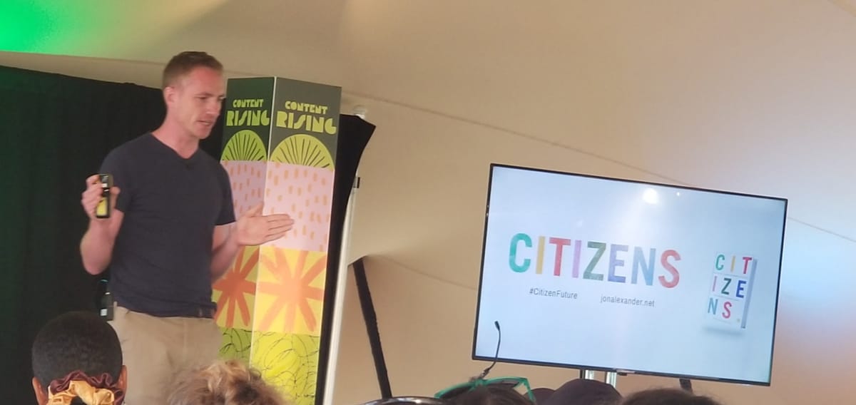 "All of Us are Smarter Than One of Us" - the Citizen Story